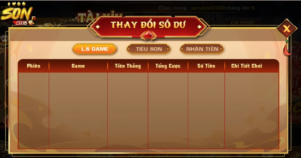 Các quy trình nạp tiền SONCLUB đúng cách và chính xác nhất 3 Lưu ý khi tiến hành nạp tiền SONCLUB